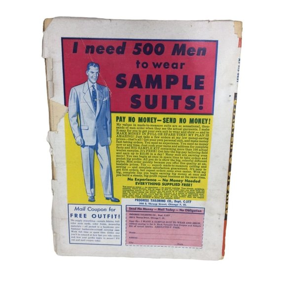 Vintage Magazine Startling Stories Featuring Vulcan's Dolls They control Human D - Picture 2 of 12